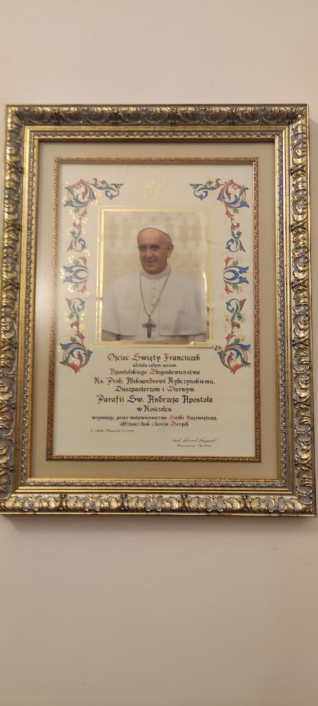Błogosławieństwo Papieża Franciszka dla Duszpasterzy i Parafii